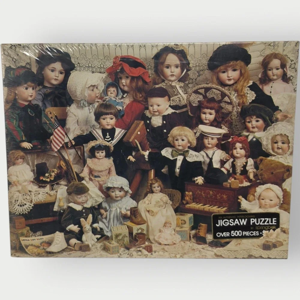 Vintage Springbok The‎ Doll Shop Jigsaw Puzzle 500+ Pieces 18x23.5 Made In USA